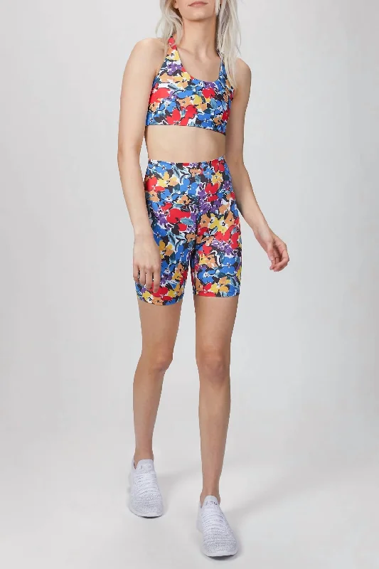 Jeanette Women Shorts with a Soft and Comfortable FeelBike Short In Buttercup Floral Jeanette Women Shorts with a Soft and Comfortable FeelBike Short In Buttercup Floral