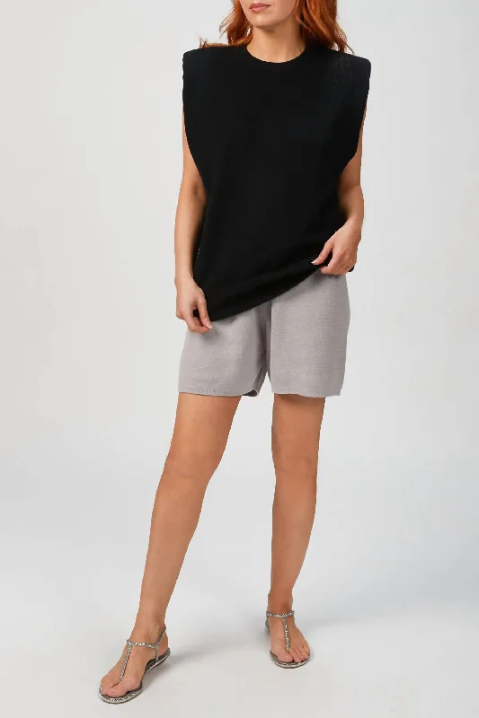 Cargo Women Shorts with Multiple Pockets for FunctionalityLounge Shorts In Stone Grey Cargo Women Shorts with Multiple Pockets for FunctionalityLounge Shorts In Stone Grey