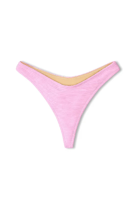 Convertible bikini that can be worn in multiple styles for versatilitySignature Thong Brief - Sea Pink Convertible bikini that can be worn in multiple styles for versatilitySignature Thong Brief - Sea Pink